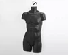 Muscle male plastic hollow back torso form with hanger