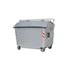 2.5CBM dome lid municipal refuse collector trolley bin