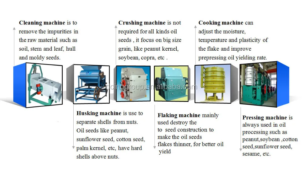 These machines. The procedure for the Production of linseed Oil.