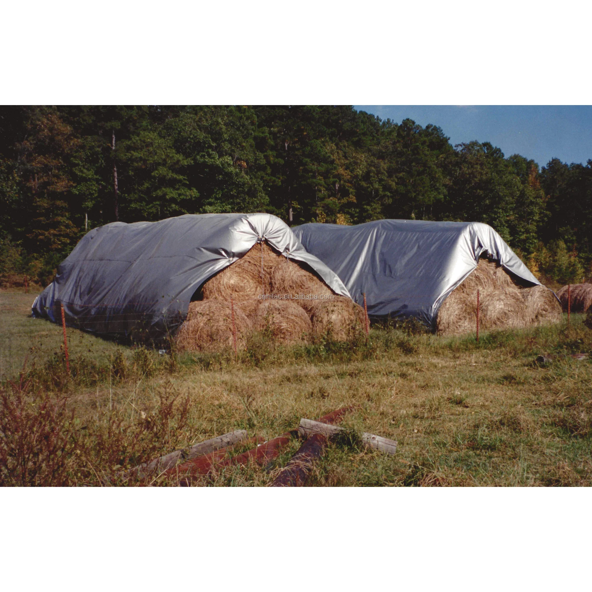 Strong Duty 14.5mil 8oz Poly Hay Tarps,Hay Tarpaulin,Hay Bale Tarpaulin