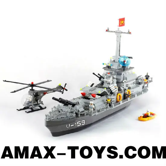 plastic toy battleships