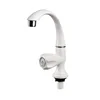 China's best-selling Indian mini crafted ceramic spool ABS bibcock kitchen vertical tank white faucet PVC tap