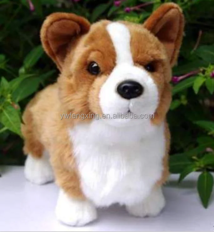 stuffed corgi dog