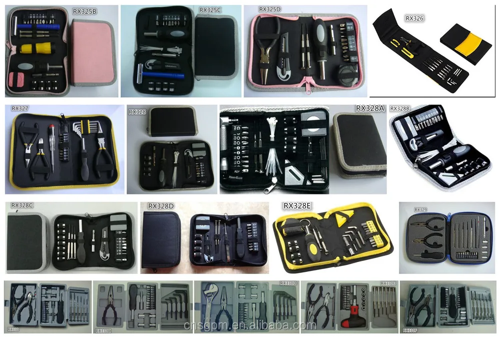 Wholesale Alibaba 25 Piece Tool Bag Mini Hand Tool Set For Laptop