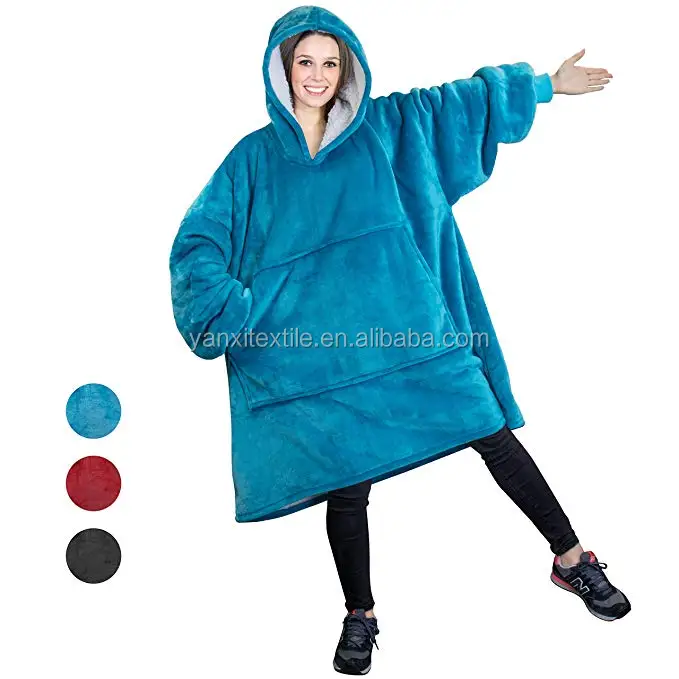 fleece hoodie blanket