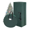 Premium Combo Christmas Storage 10 Foot Artificial Tree 30 Inch Wreath Bag bag canvas