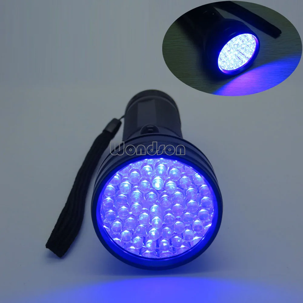 blue light flashlight