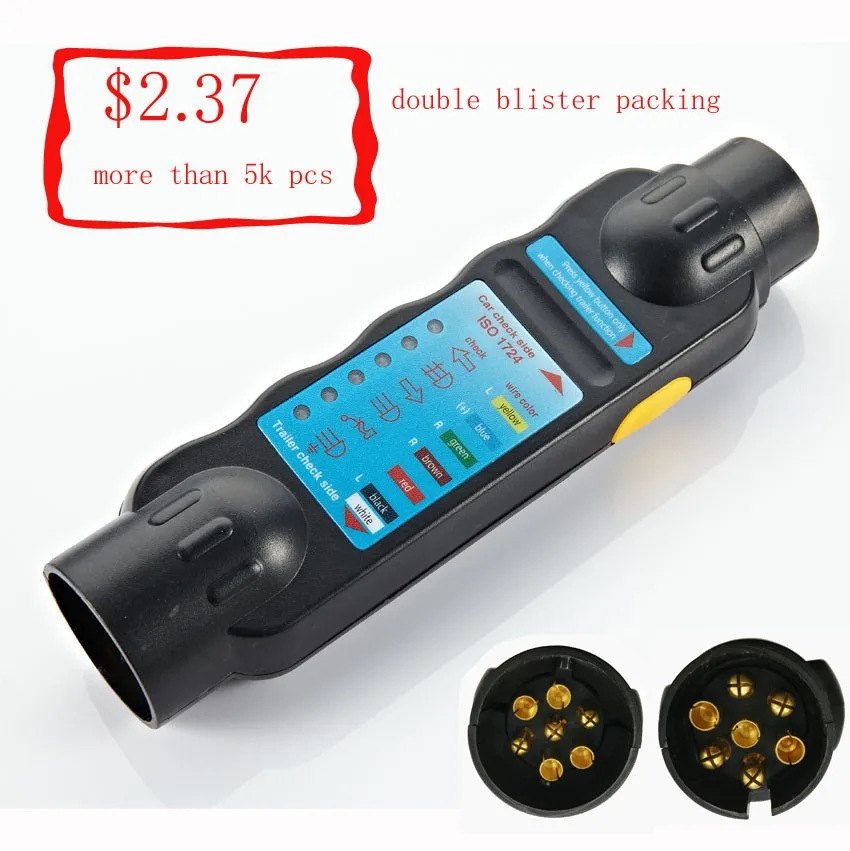 Factory Directly 24v 12v 7 Pin Way Electrical Converter Truck Flat