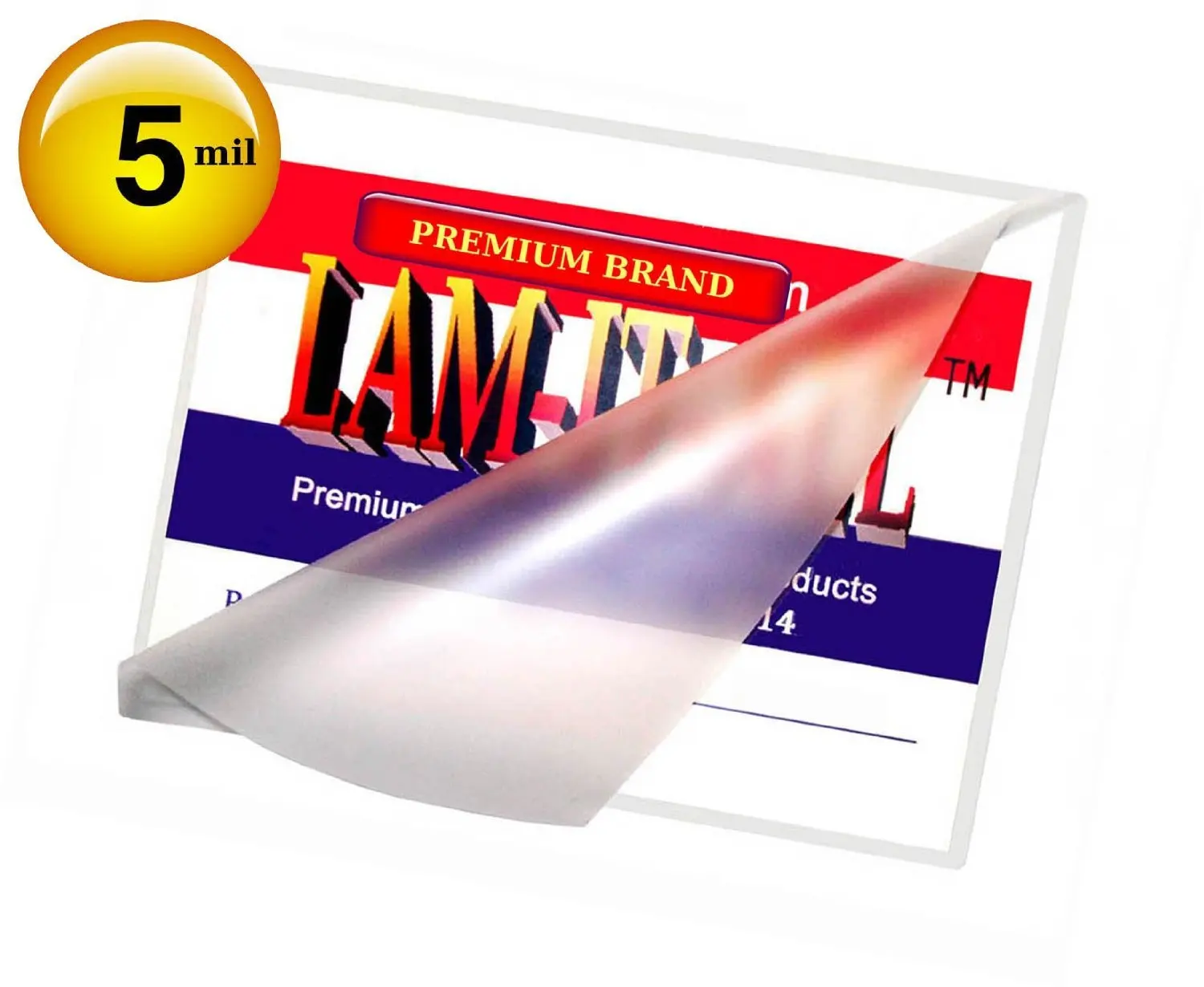 Buy File Card Hot Laminating Pouches 5 Mil 3 12 X 5 12 Pack Of 100 By Lam It All In Cheap 