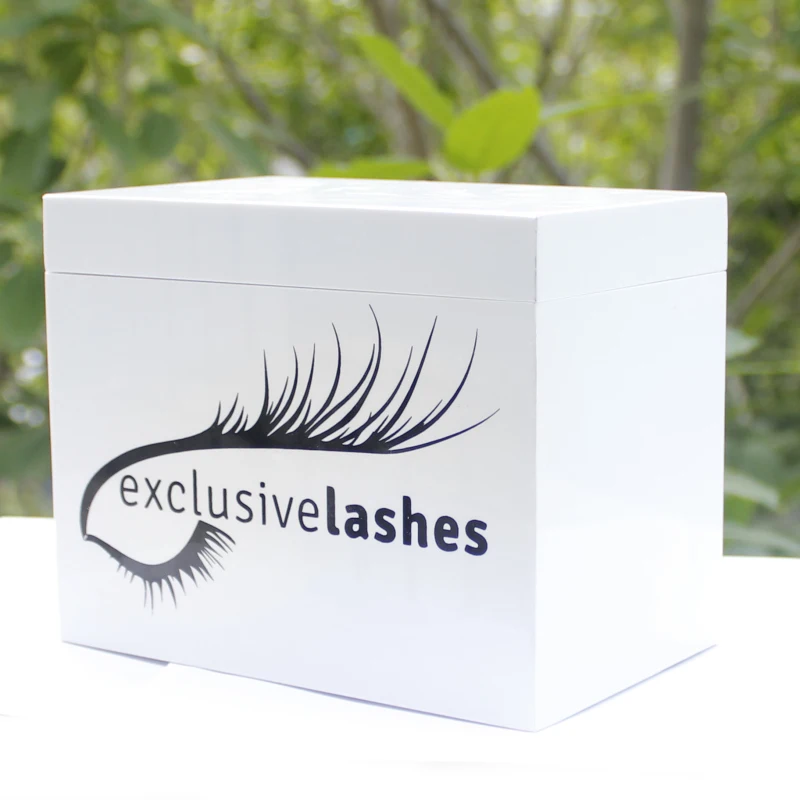 Wholesale 10 Pairs Eyelash Pallets/plates Lash Box Custom Mink Eyelash