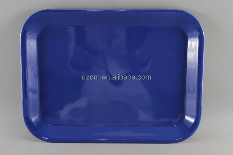 13-15-17inch Melamine Square Tray Sets Colorful Tray