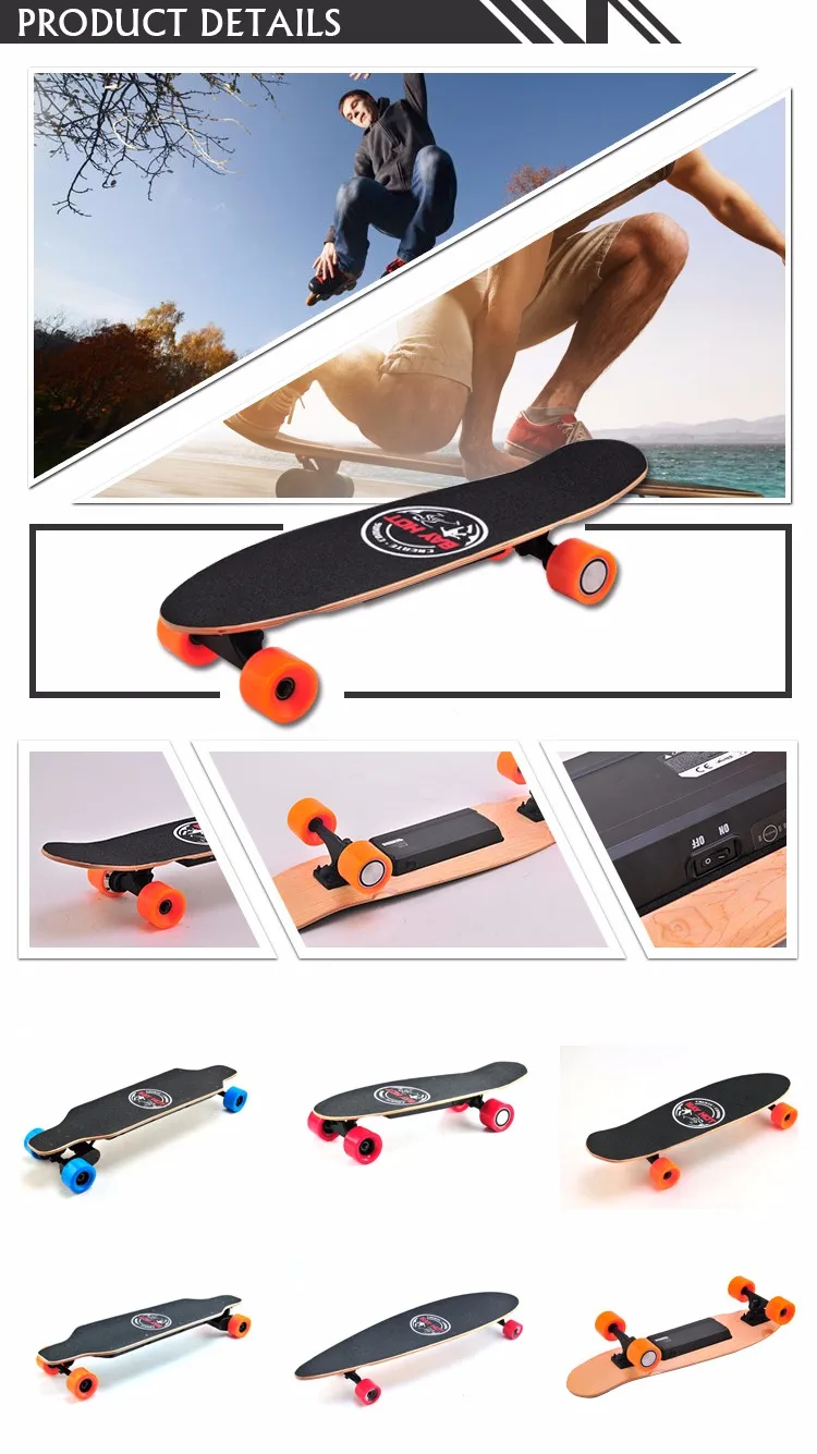 Fashionable High Quality Economical Electric Skateboard Kit Spare Parts
