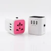 Global Universal Travel Adapter 3USB Conversion Socket Multi functional Conversion Plug