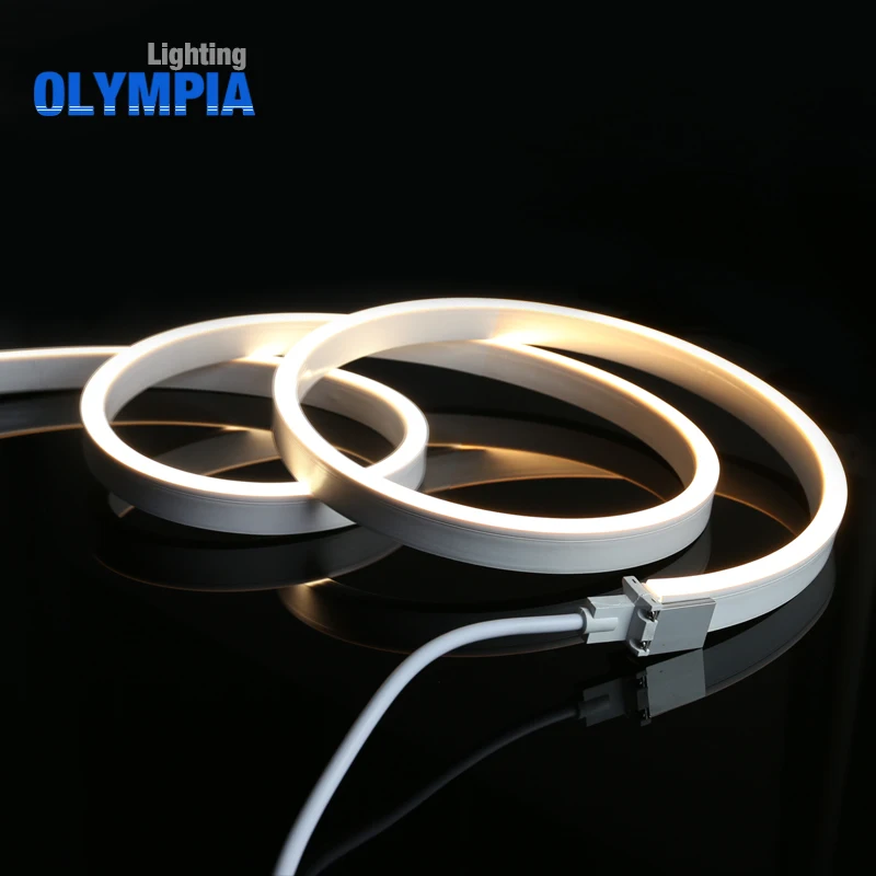 ip68 underwater flexible Customized led stripe 24v extra warm white neon flex light