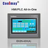 Programmable logic control integrated plc+hmi for industrial automation