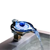 Luxury RGB Changing Temperature Control Faucet Water Stream LED Basin Faucet