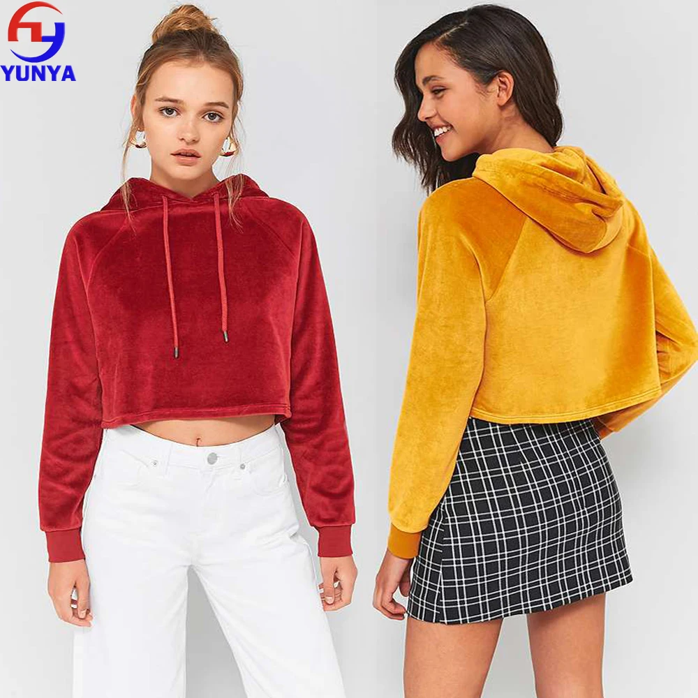 cheap crop top hoodies