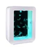 Fancy aquarium,Sea World LED Jellyfish Tank Aquarium Lamp,Square S58