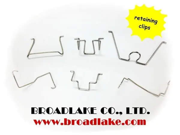 Retainer Clip for IEC320 C19 Power Cord - Stainless & Spring Wire Clip