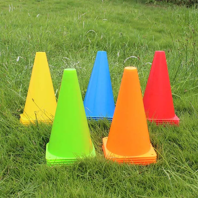 11-inch Traffic Cones Safety Mini Agility Marker Cone For Kids Plastic ...