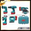 new 2014 Combination tool box manufacturer China wholesale alibaba supplier 18V 5 pcs Power tool sets
