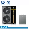 Chinese dual source r410a hot water heating and cooling dc inverter air source split air to water heat pump 20kw