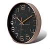 Quartz analog type 3d wall clock for living room decoration