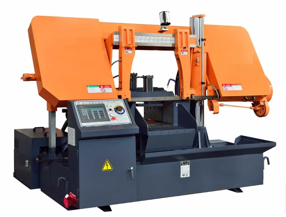 Loginfly 500mm Auto Material Feed Cnc Band Saw Automatic Cutting Sawing
