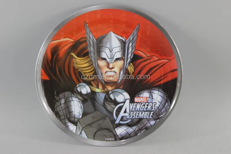 Client's Design 8inch Melamine Kid's Dinner Plate For Boy