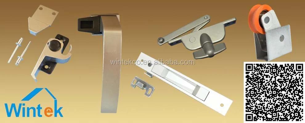 Aluminum universal jalousie t shape handle window operator crank