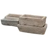 Outdoor Big Square Old Stone Goat Water Trough