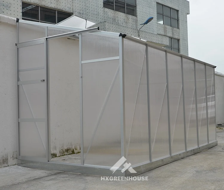 Invernadero De Pared Lateral Para Agricultura,Marco De Aluminio,Hoja De