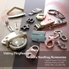 articles for children metal Pencil bag tag