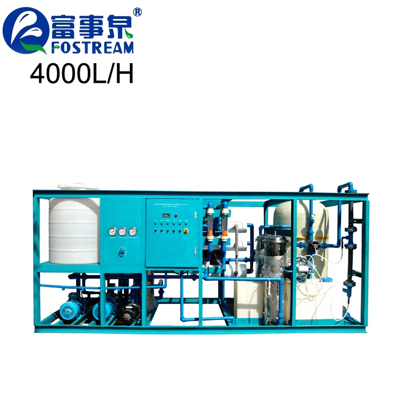 Fostream Reverse Osmosis RO Sea Water Maker /Seawater RO Desalination Plant