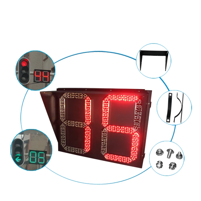500mm LED countdown timer