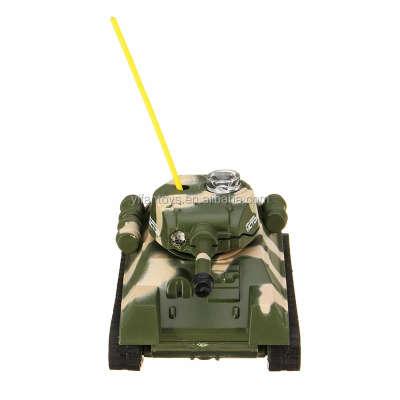 Happy Cow 777-215 Mini Radio RC Army Battle Infrared Tank With Light Model Toys 