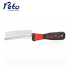 PETO All Purpose Comb one sided For General pet Grooming red & black plastic handle for pet comb brush
