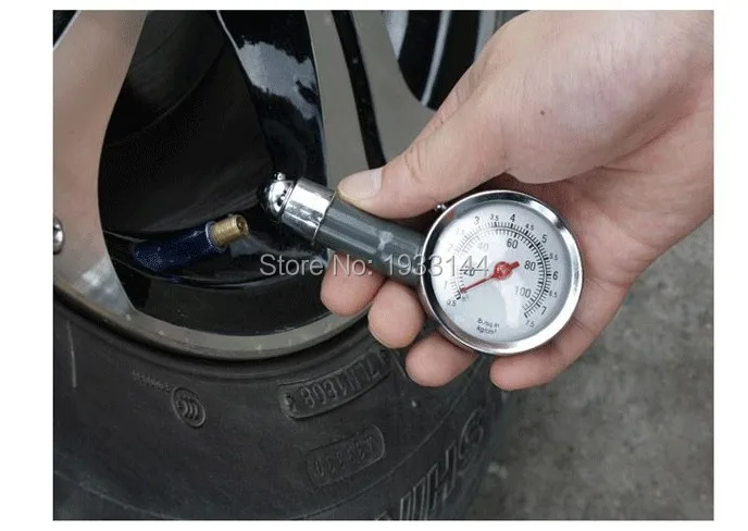 Высокое качество для автомобилей давления в шинах инструмент для ремонта шин инструмент быть спущенном инструмент давления в шинах guage детектор