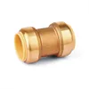 1/2inch-1inch 15-20mm LeadFree Best Brass copper pipe fitting push fitting staight couping Connector for General