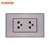 A7 Stainless steel board multifunction electrical universal extension socket