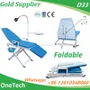 Environment friendly simple dental chair / unit D33 with cheap price: foldable, fashionable&energy saving