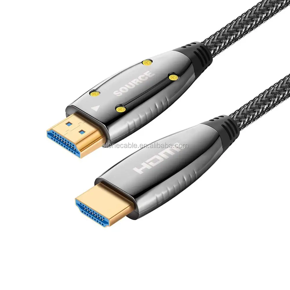 Hdmi Fiber Optic Cable 2.0 Cl2 Support 4k 60hz 3d Hdr 4:4:4 High-speed ...