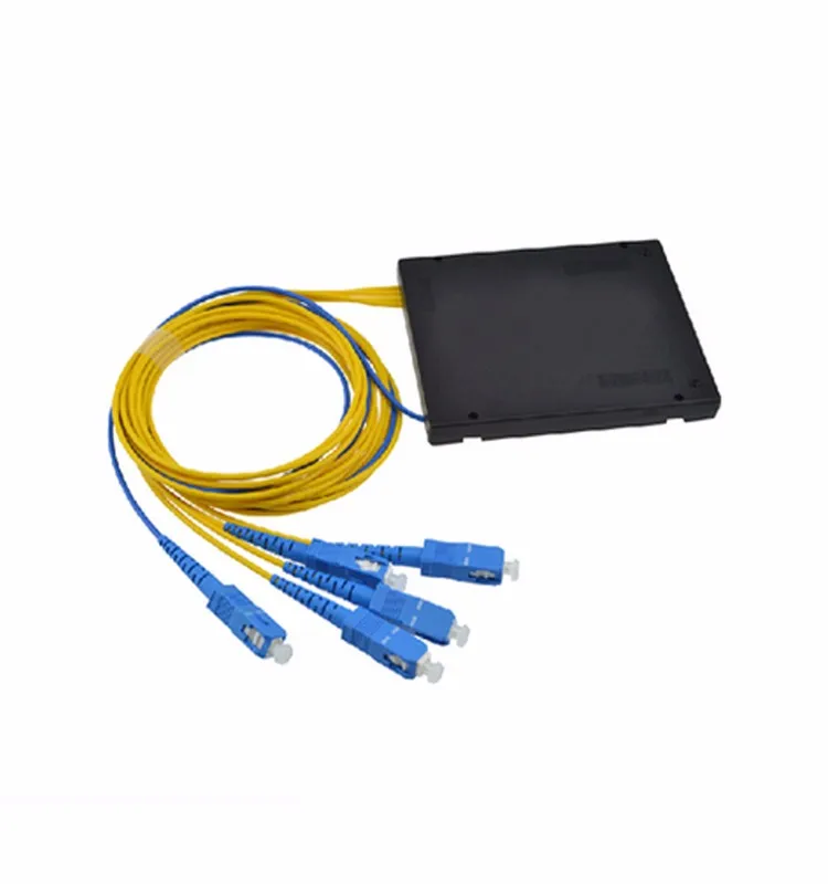 Passive 1 4 Fiber Optic Splitter 4 Way Optical Splitter Buy 1x4
