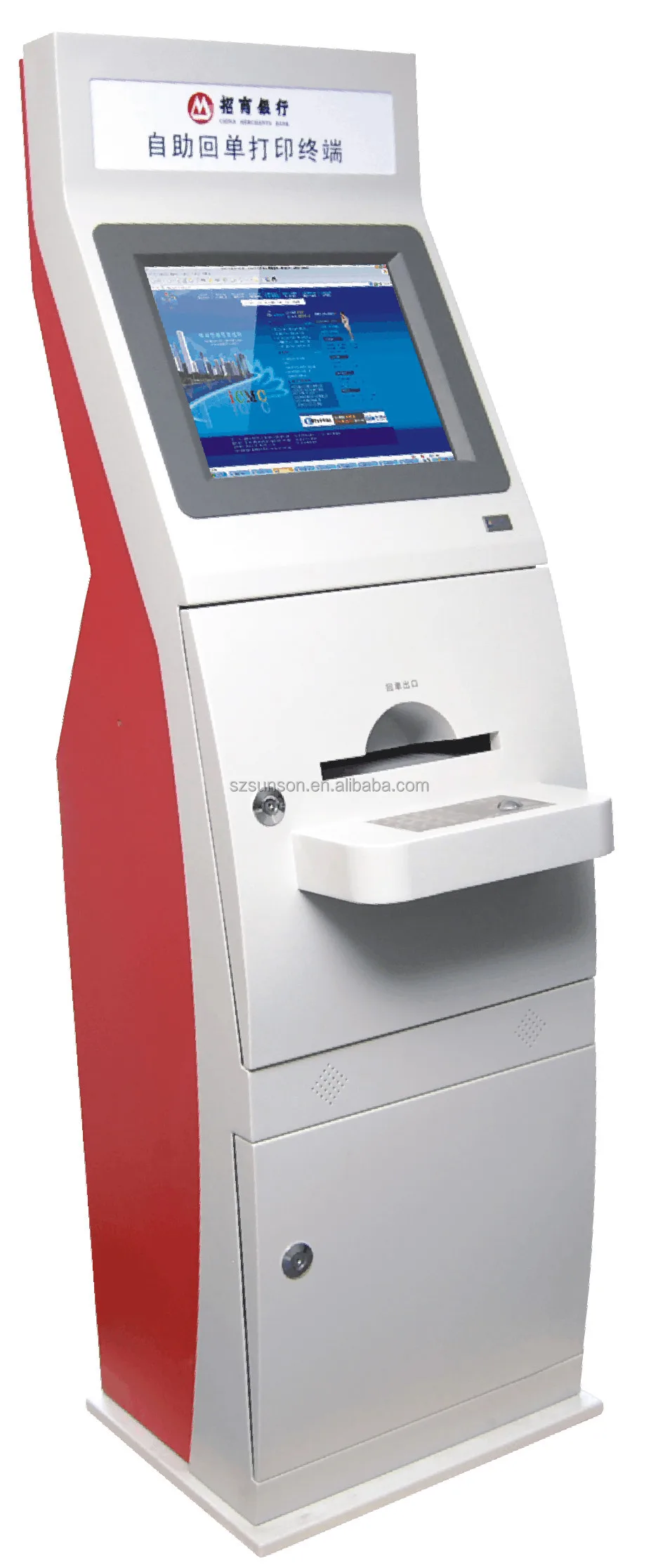 Hospital Self Service A4 Printer Kiosk With 19 Inch Touch Screen Buy A4 Printer Kiosk,Self