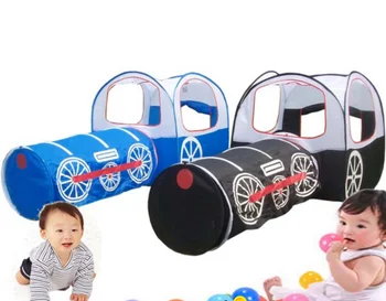 baby play tunnel crawling