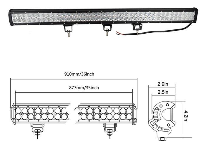 flat bar led light