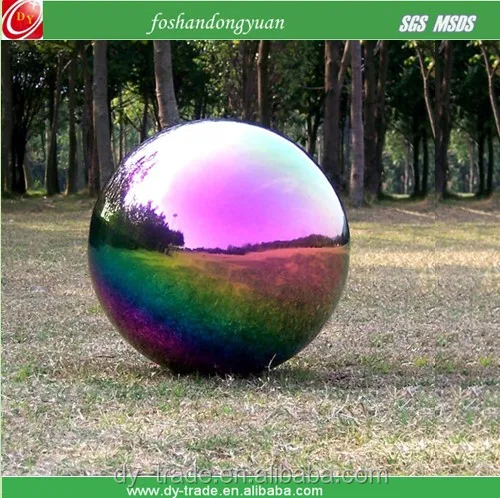 1000mm Large Size Outdoor Garden Gazing Steel Hollow Ball Sphere/Steel Sphere Ornament