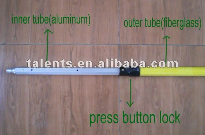 Fiberglass/aluminimum Painting Extension Poles,Paint Brush Extension