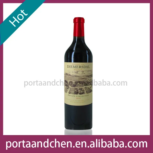South Africa Red wines - Diemersdal Private Collection 2014