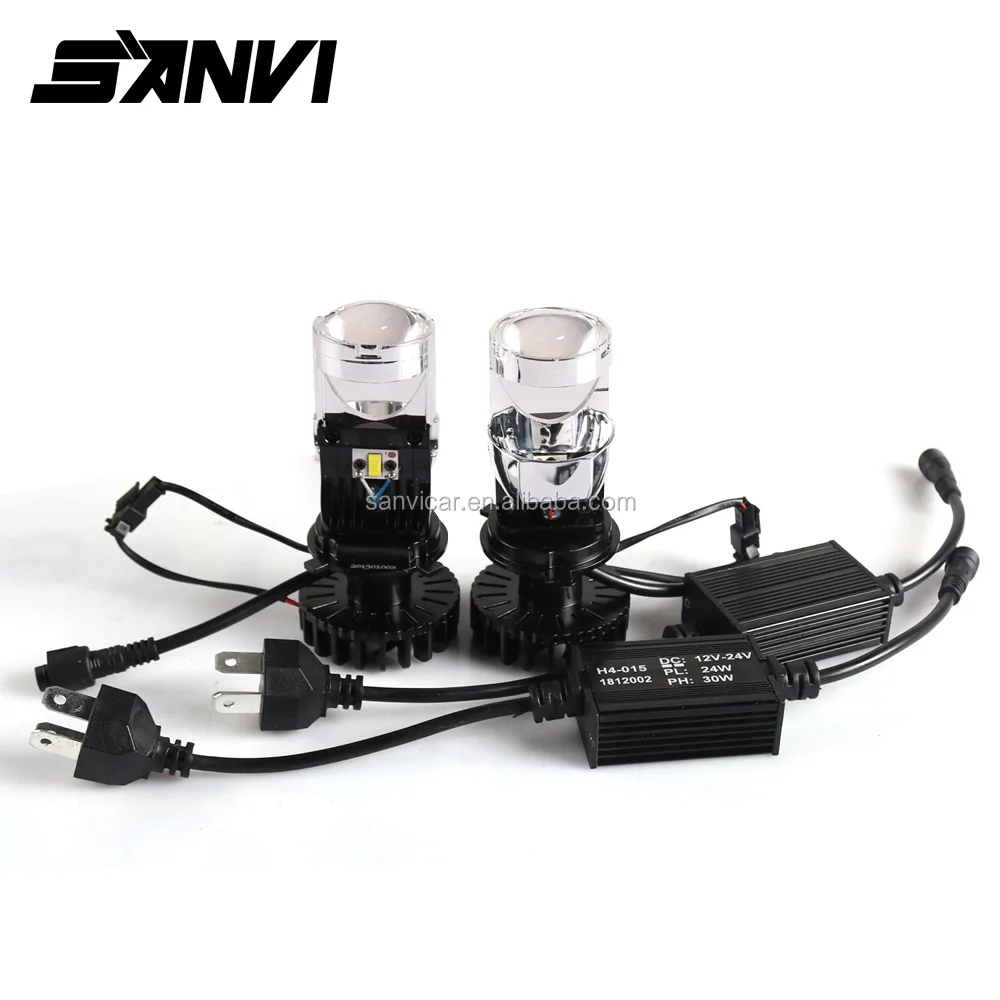 Auto Retrofit Light 28w Motorcycle Headlight 5000k Mini H4 Led